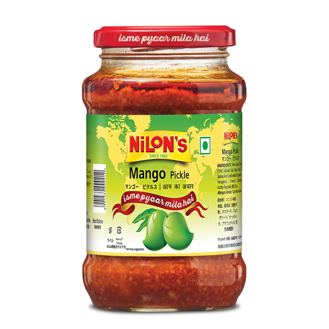 ニロンのマンゴーピクルス(400グラム)