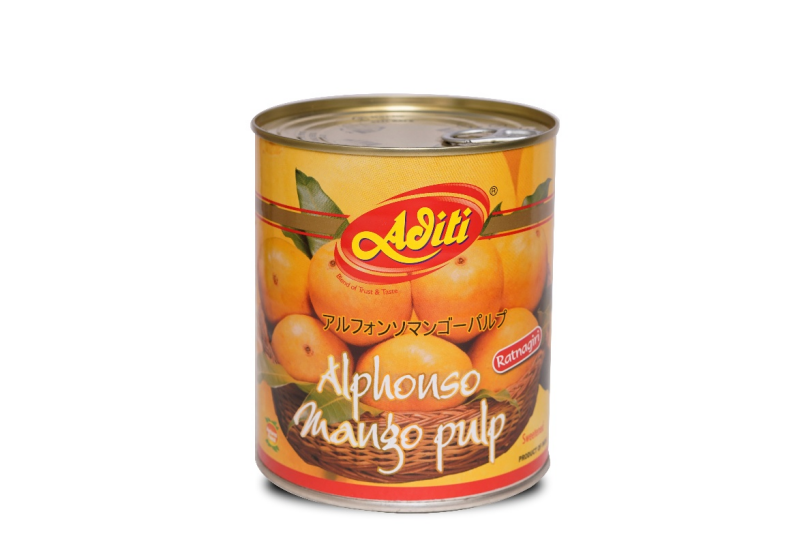 Aditi Alphonso Mango Pulp (860 gm)