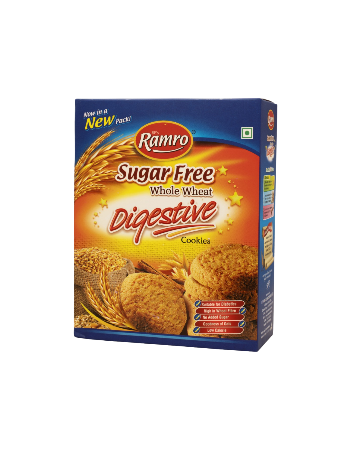 Ramro Sugar Free Digestive Cookies (225 gm)