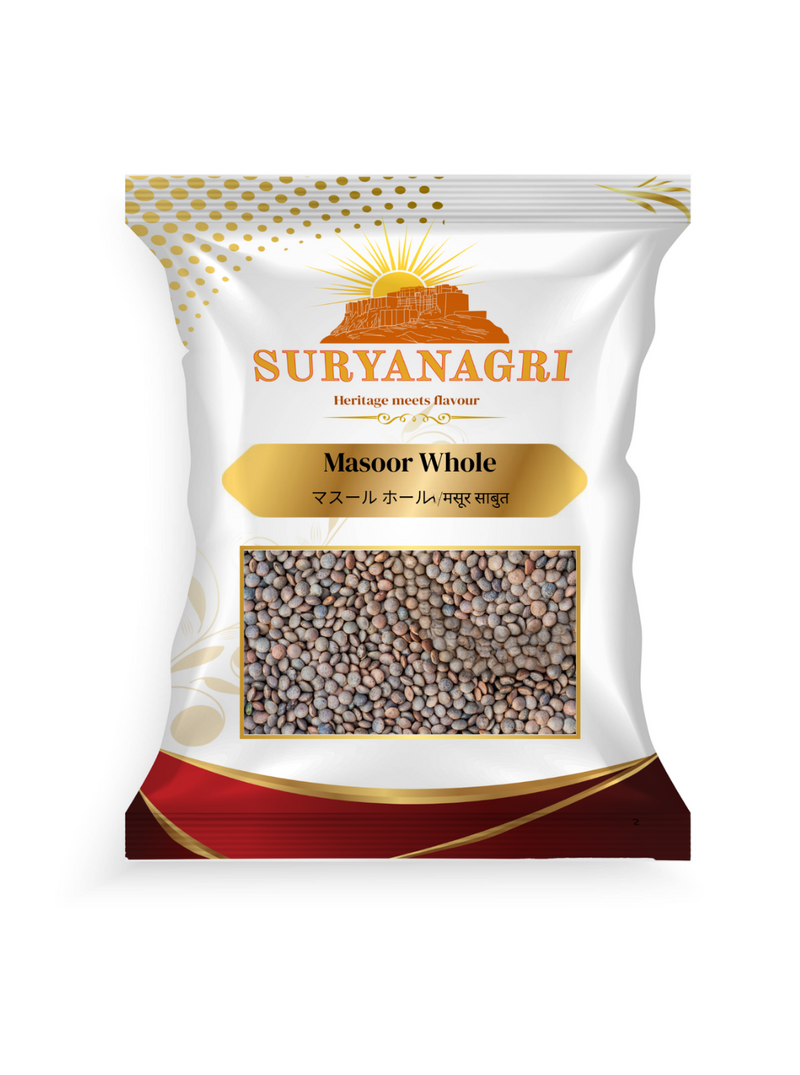 Suryanagri Masoor Whole with cover (1 kg)