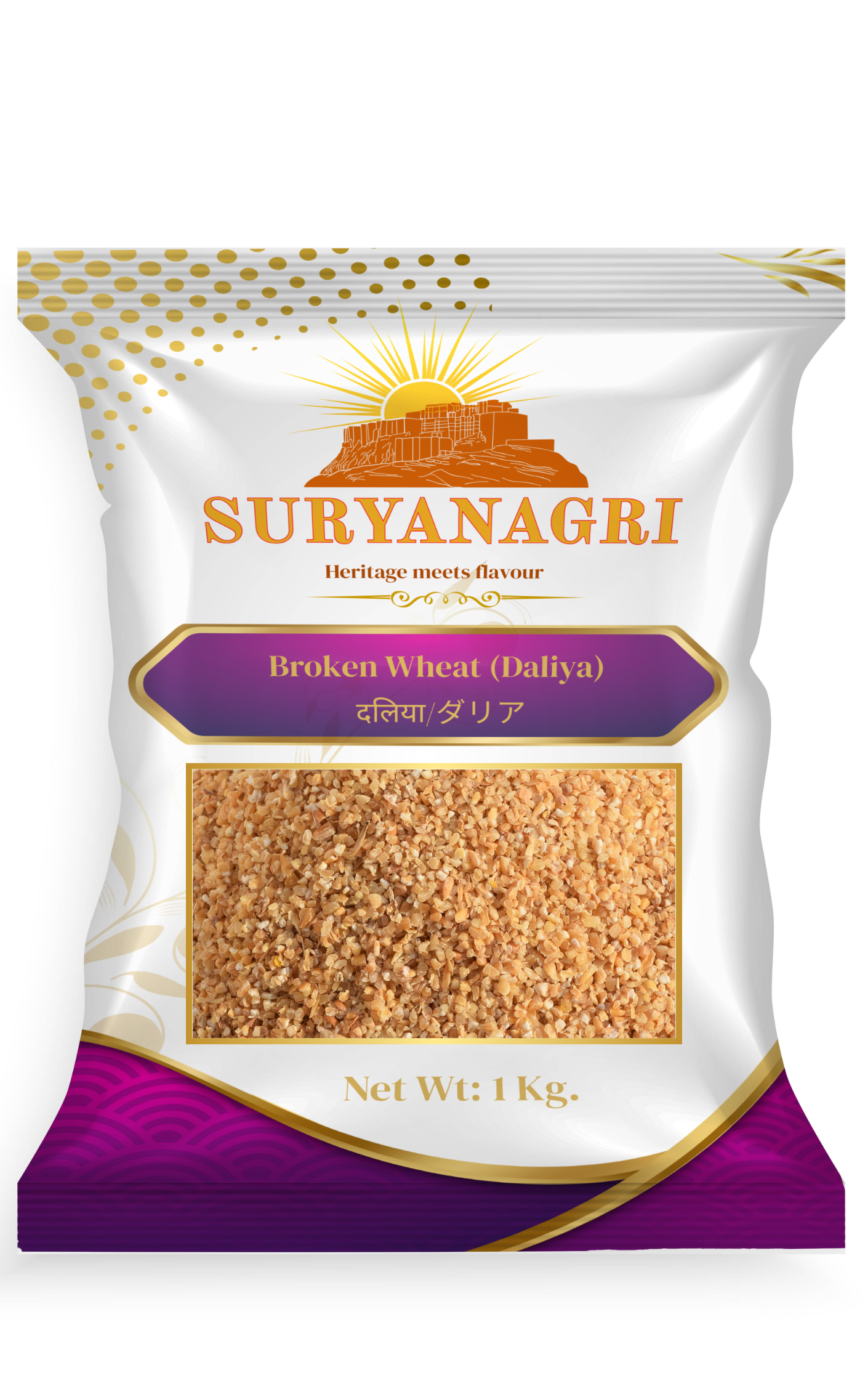 Suryanagri Broken Wheat Daliya (1 kg)